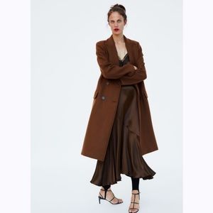 Zara double breastfed coat